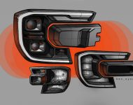 2023 Ford Ranger XLT - AU version - Design Sketch Wallpaper 190x150