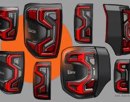 2023 Ford Ranger XLT - AU version - Design Sketch Wallpaper 190x150