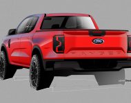 2023 Ford Ranger XLT - AU version - Design Sketch Wallpaper 190x150