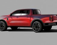 2023 Ford Ranger XLT - AU version - Design Sketch Wallpaper 190x150