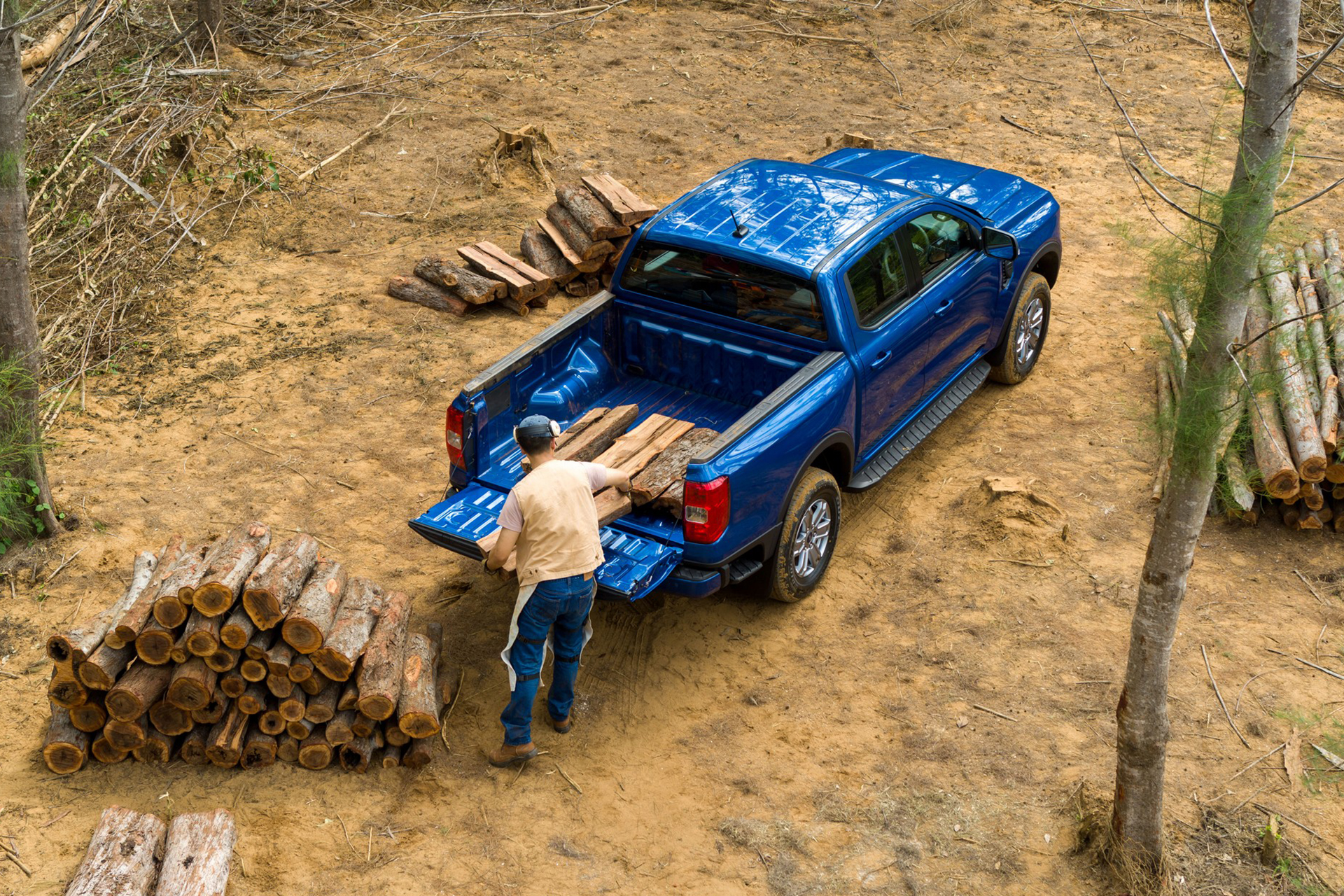 Download 2023 Ford Ranger XLT - AU version - Rear Three-Quarter HD Wallpaper 1920x1280 #2