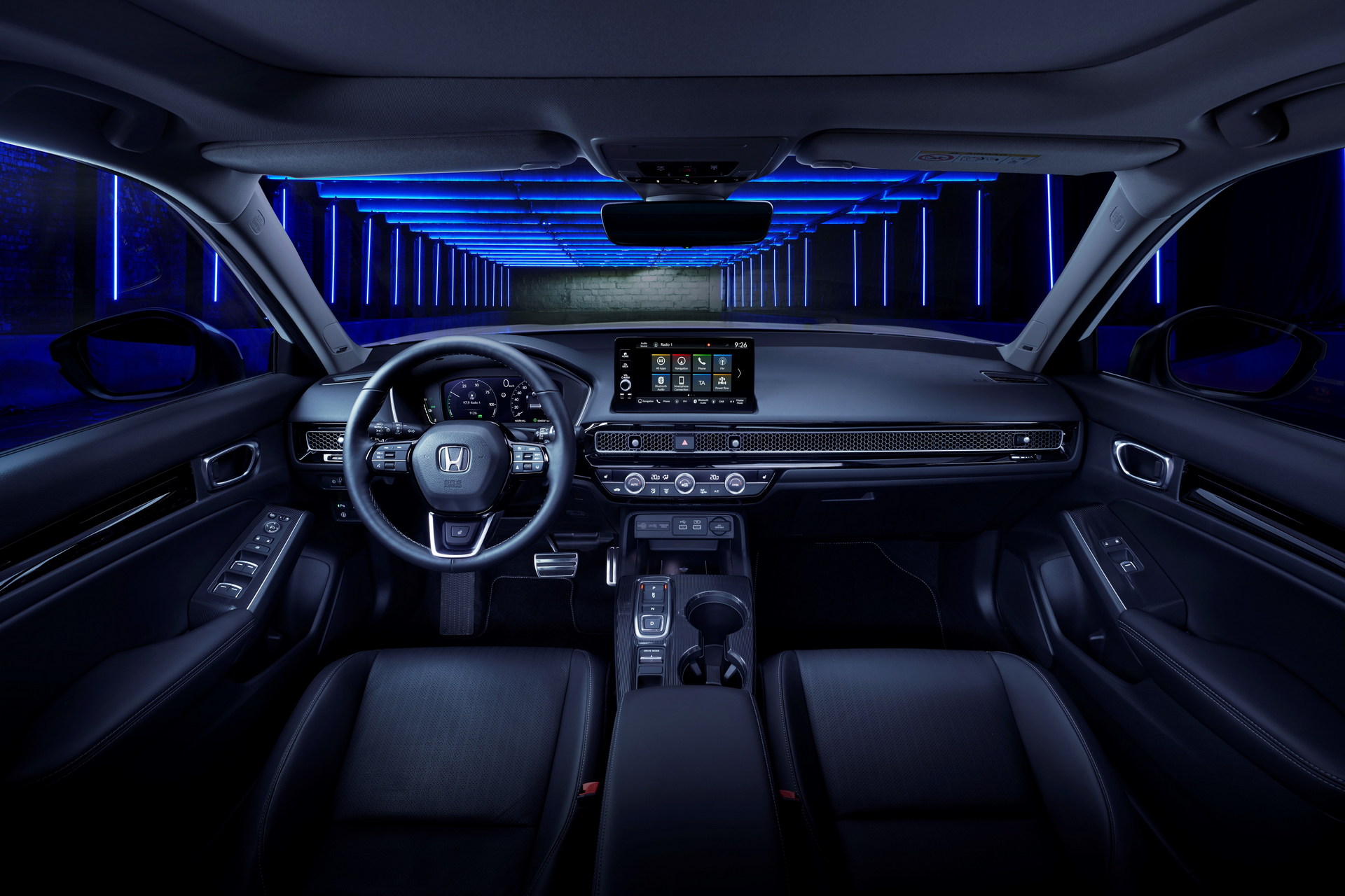 Download 2023 Honda Civic eHEV - Interior, Cockpit HD Wallpaper 1920x1280 #13