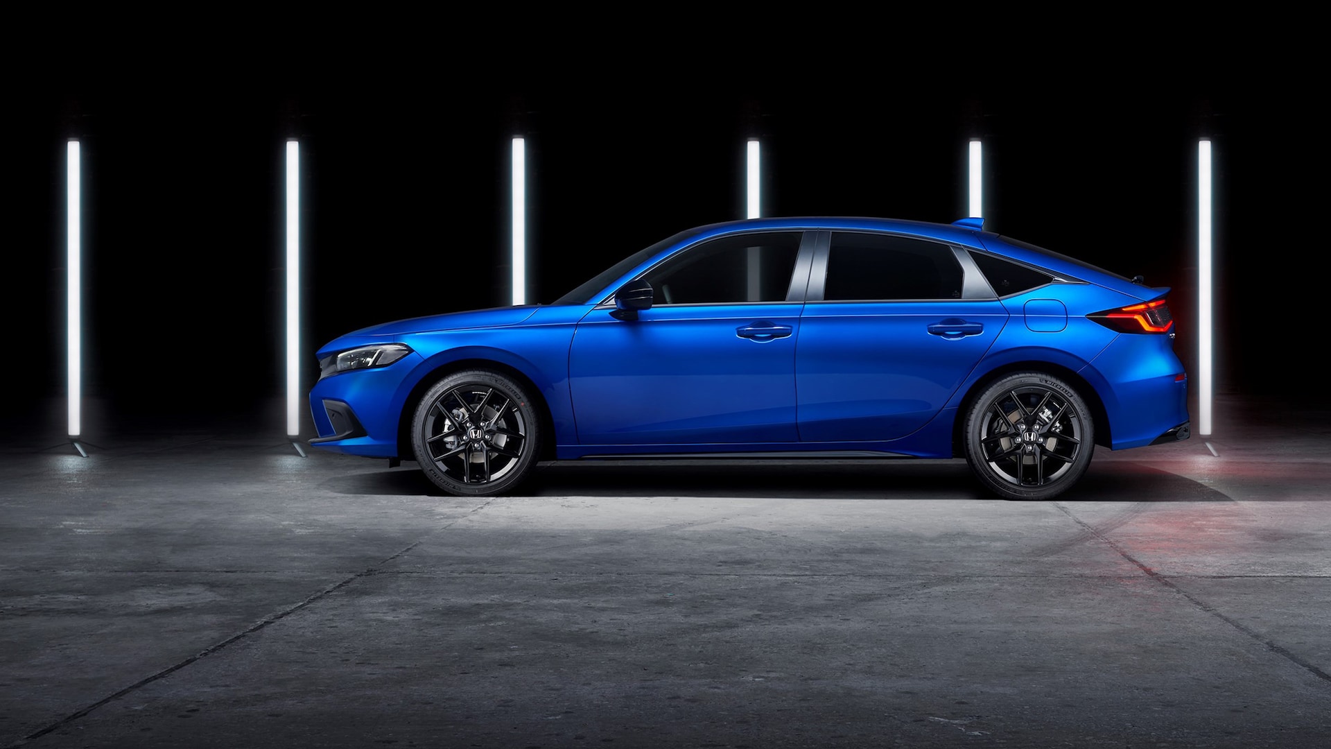 Download 2023 Honda Civic eHEV - Side HD Wallpaper 1920x1080 #10