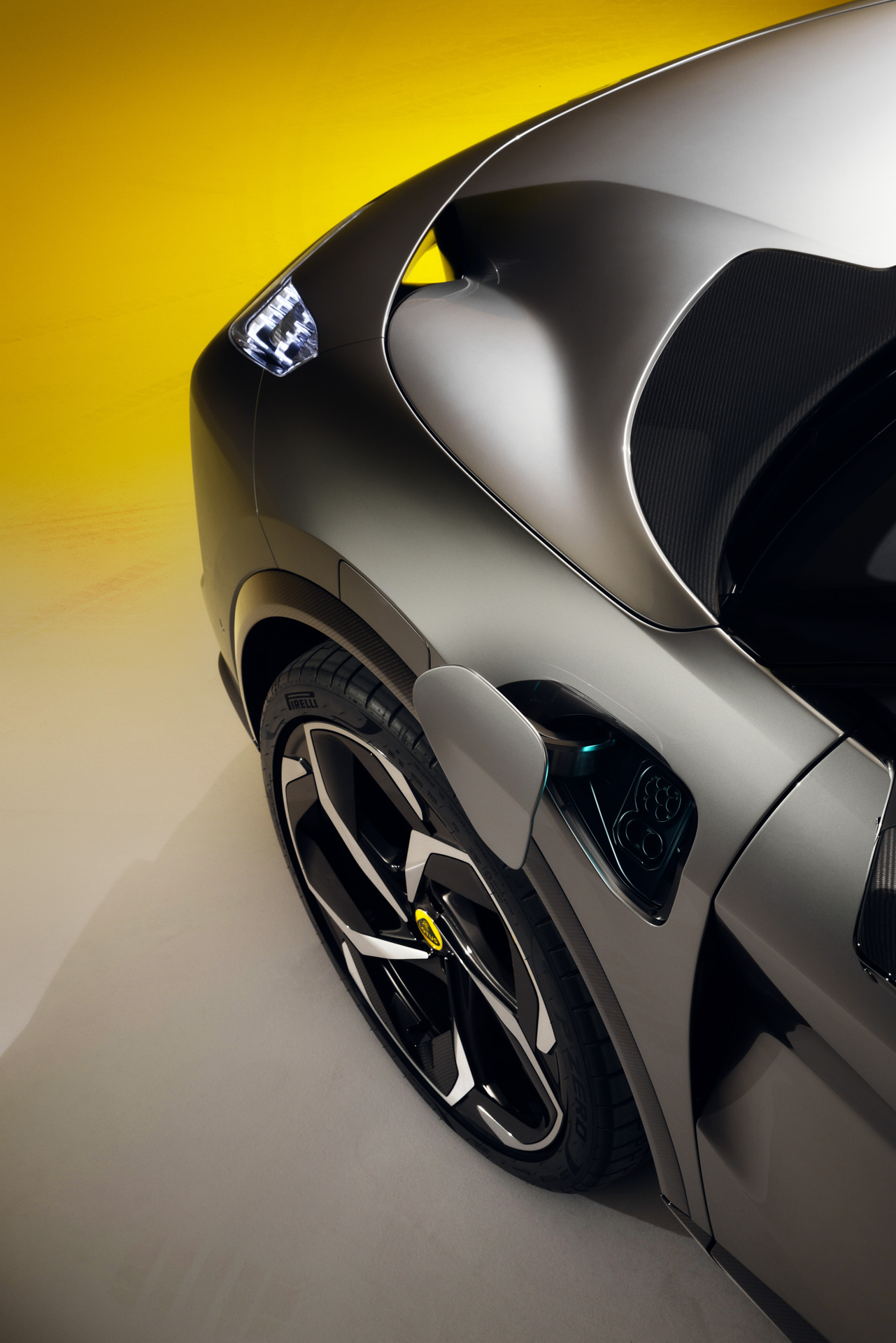 Download 2023 Lotus Eletre - Charging Connector HD Phone Wallpaper 1281x1920 #14