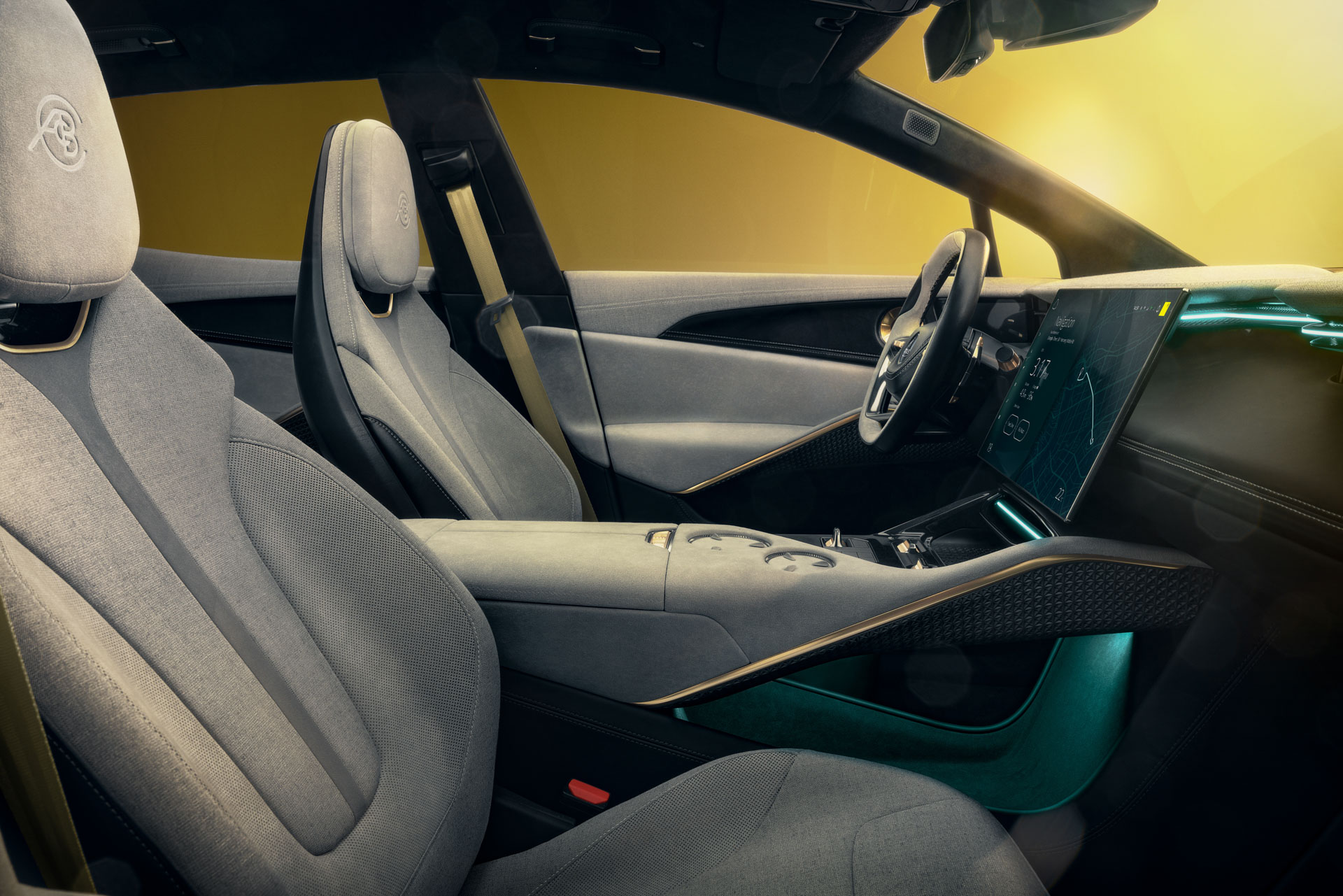 Download 2023 Lotus Eletre - Interior, Front Seats HD Wallpaper 1920x1281 #32