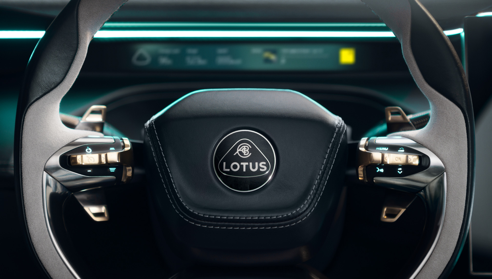 Download 2023 Lotus Eletre - Interior, Steering Wheel HD Wallpaper 1920x1087 #27