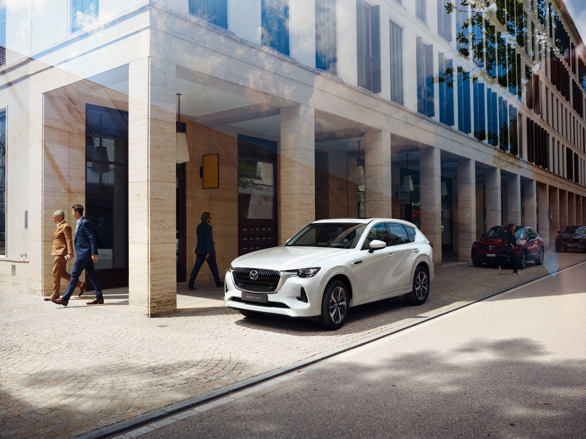 Download 2023 Mazda CX-60 PHEV - Front Three-Quarter HD Wallpaper 1920x1438 #23