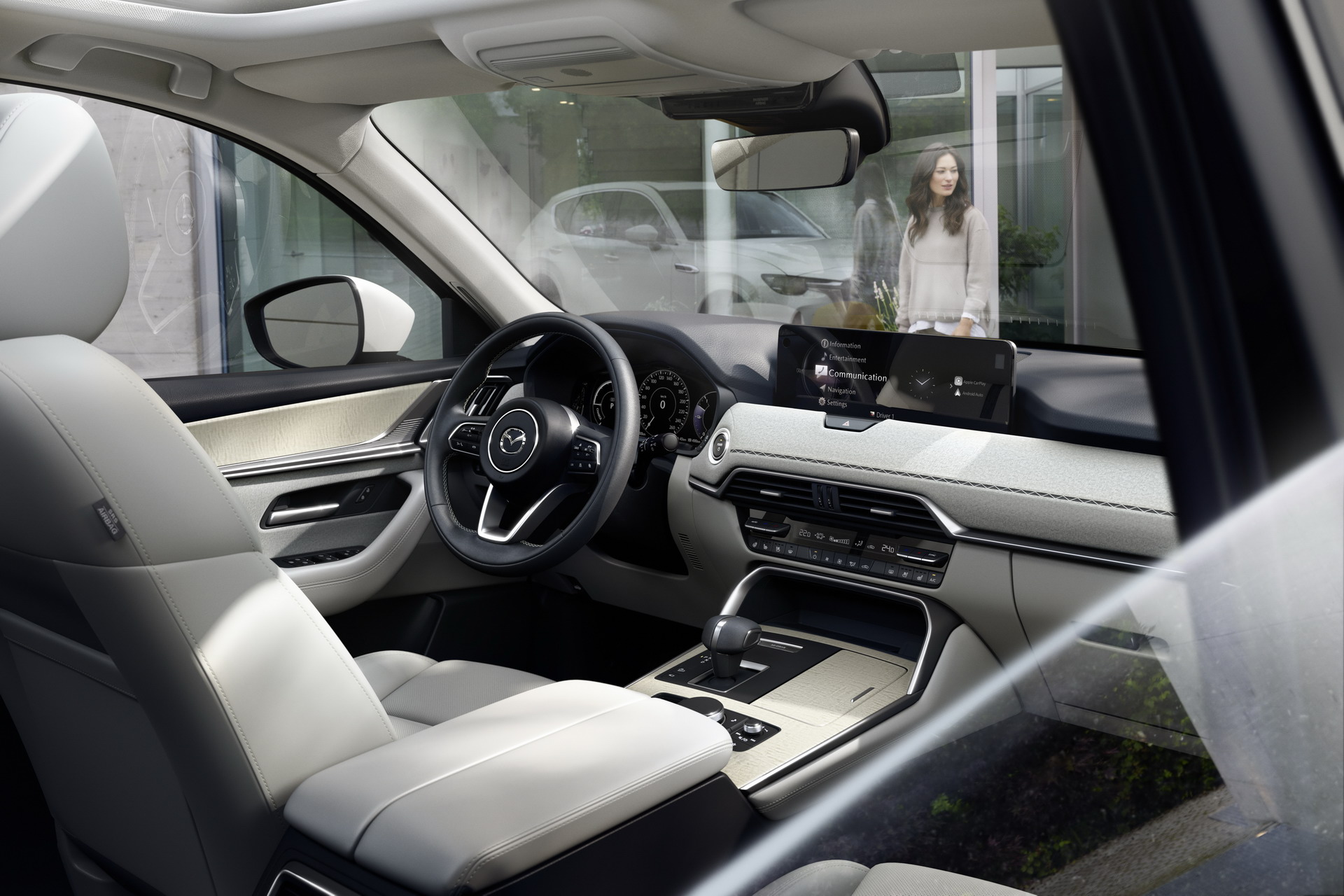 Download 2023 Mazda CX-60 PHEV - Interior HD Wallpaper 1920x1280 #60