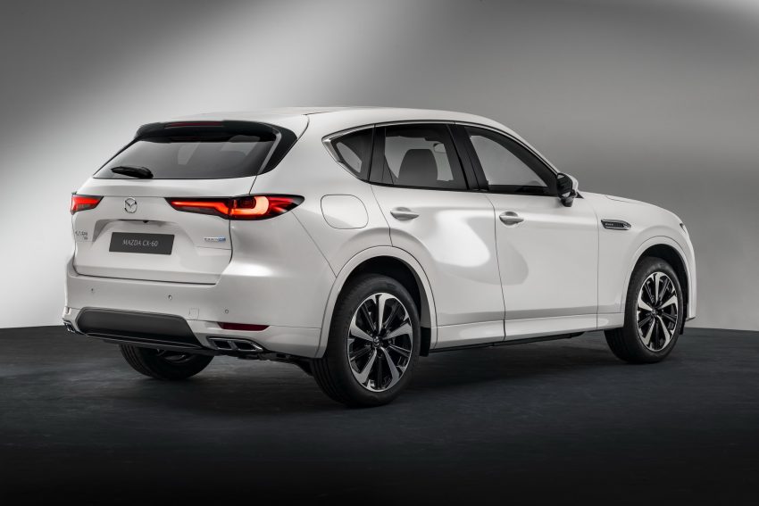 2023 Mazda CX-60 PHEV - Rear Three-Quarter Wallpaper 850x567 #43