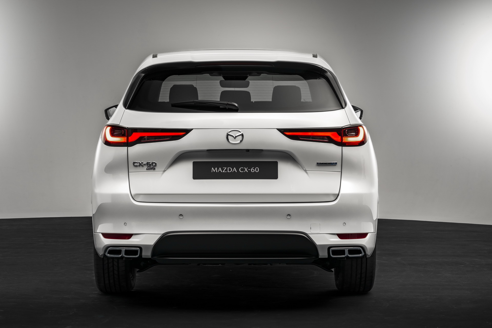 Download 2023 Mazda CX-60 PHEV - Rear HD Wallpaper 1920x1280 #44