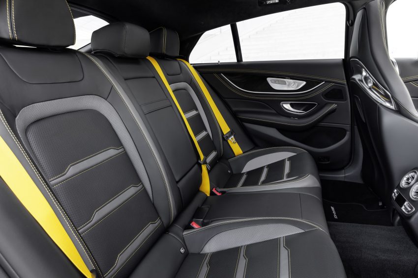 2023 Mercedes-AMG GT 63 S 4-Door Coupe - Interior, Rear Seats Wallpaper 850x567 #30