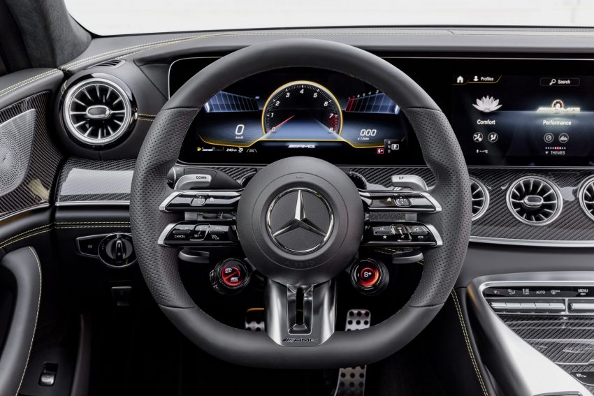 2023 Mercedes-AMG GT 63 S 4-Door Coupe - Interior, Steering Wheel Wallpaper 850x567 #25