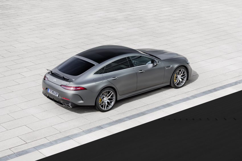 2023 Mercedes-AMG GT 63 S 4-Door Coupe - Rear Three-Quarter Wallpaper 850x567 #14