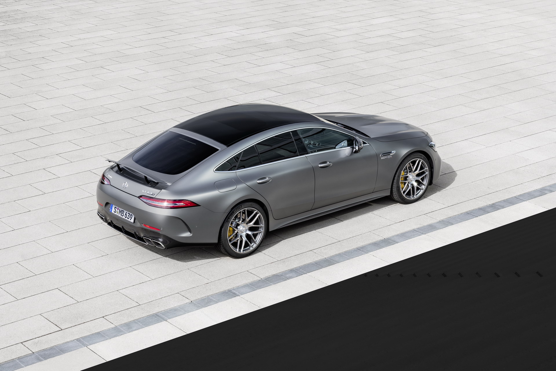 Download 2023 Mercedes-AMG GT 63 S 4-Door Coupe - Rear Three-Quarter HD Wallpaper 1920x1280 #14