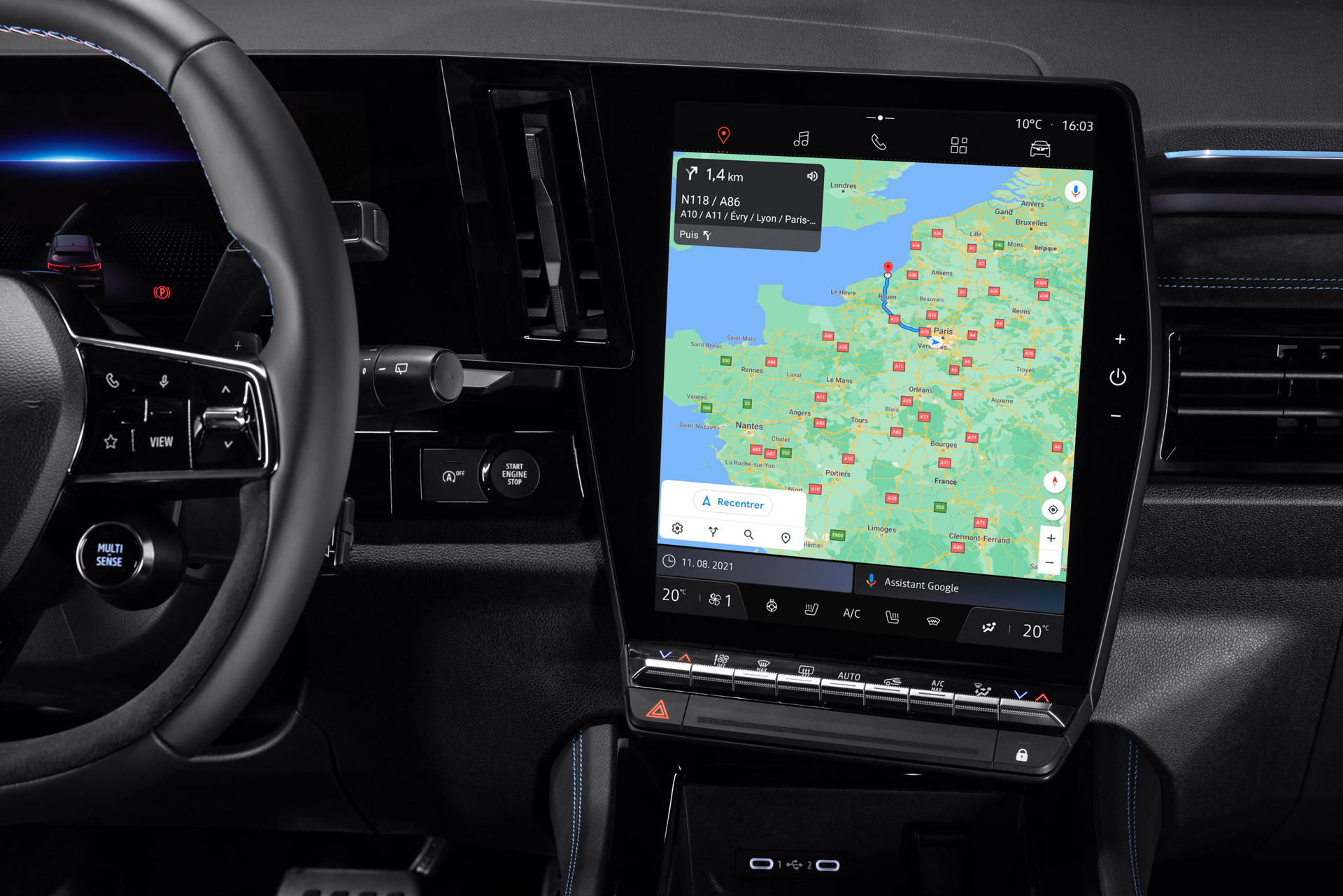 Download 2023 Renault Austral - Central Console HD Wallpaper 1920x1281 #30