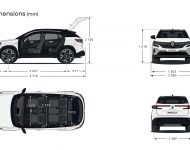 2023 Renault Austral - Dimensions Wallpaper 190x150