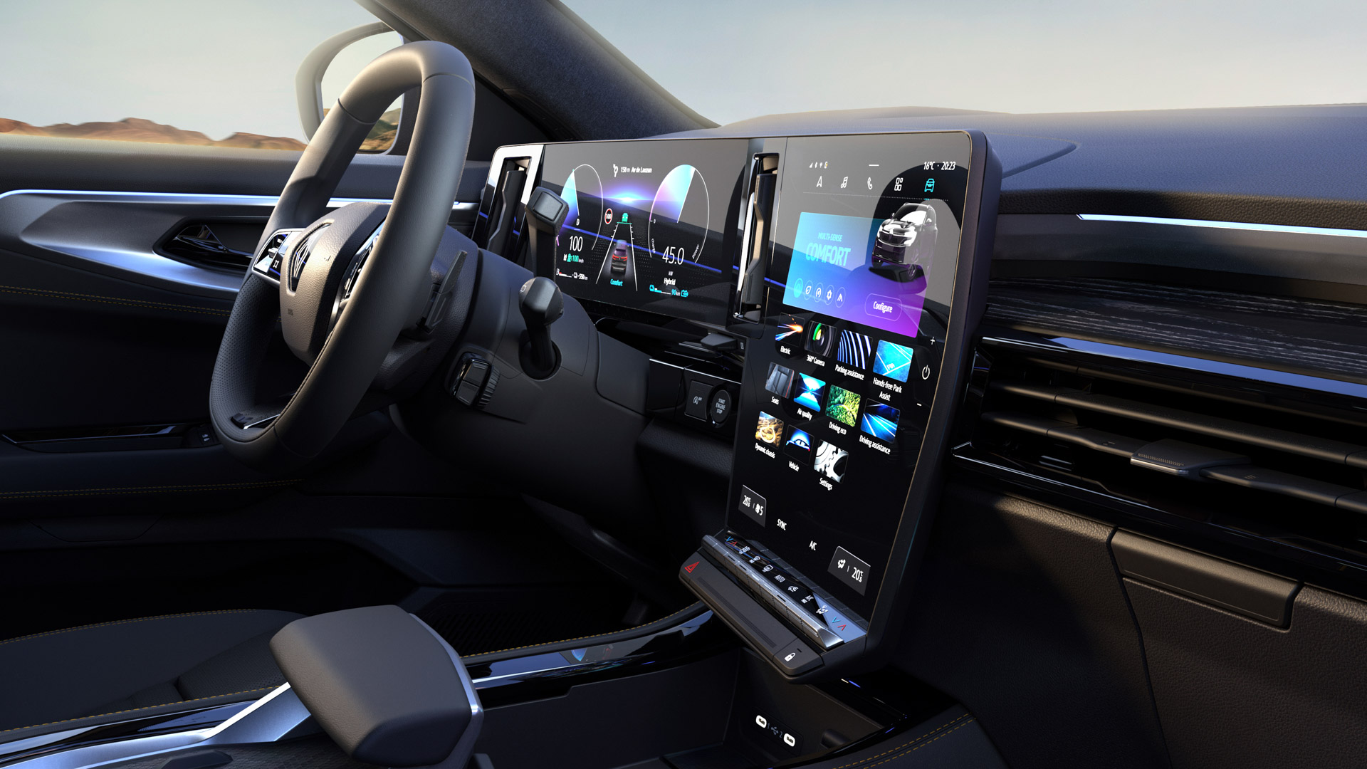 Download 2023 Renault Austral - Interior HD Wallpaper 1920x1080 #40