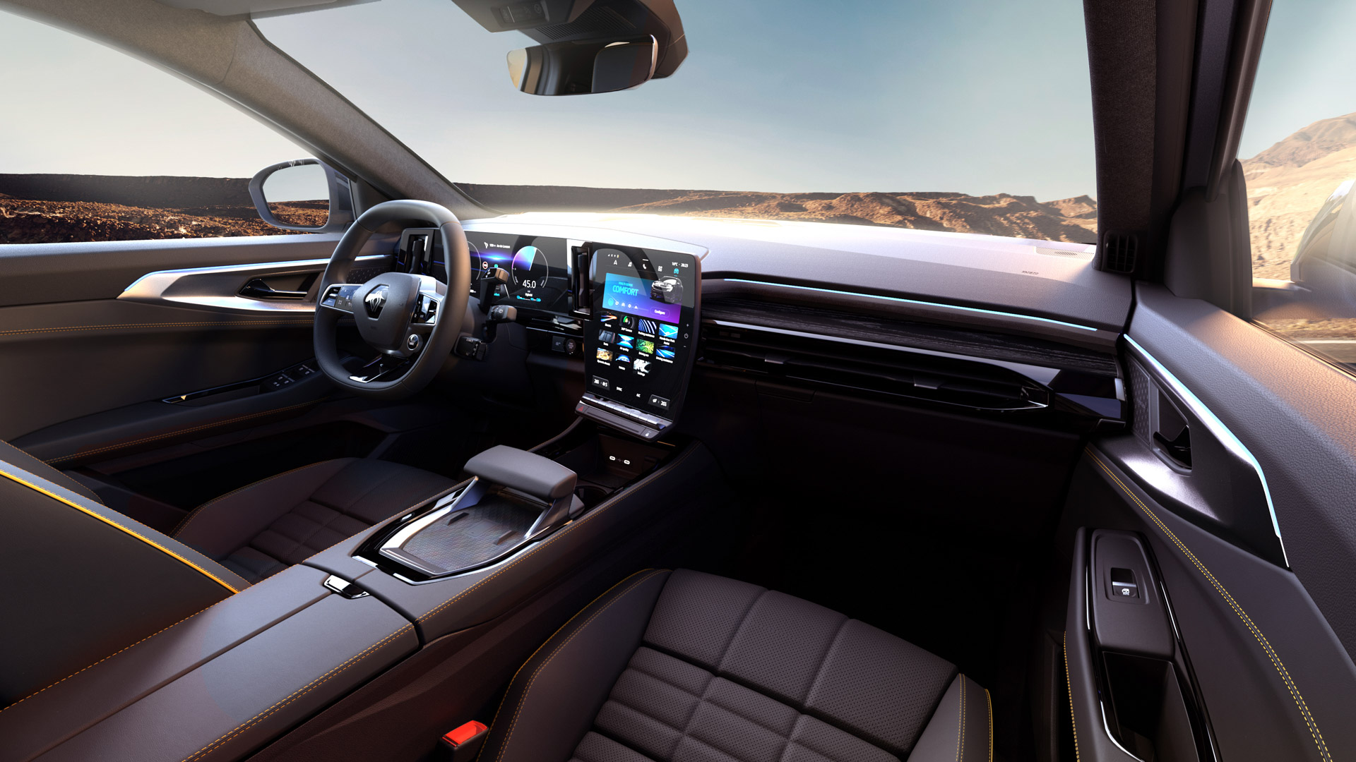 Download 2023 Renault Austral - Interior HD Wallpaper 1920x1080 #46