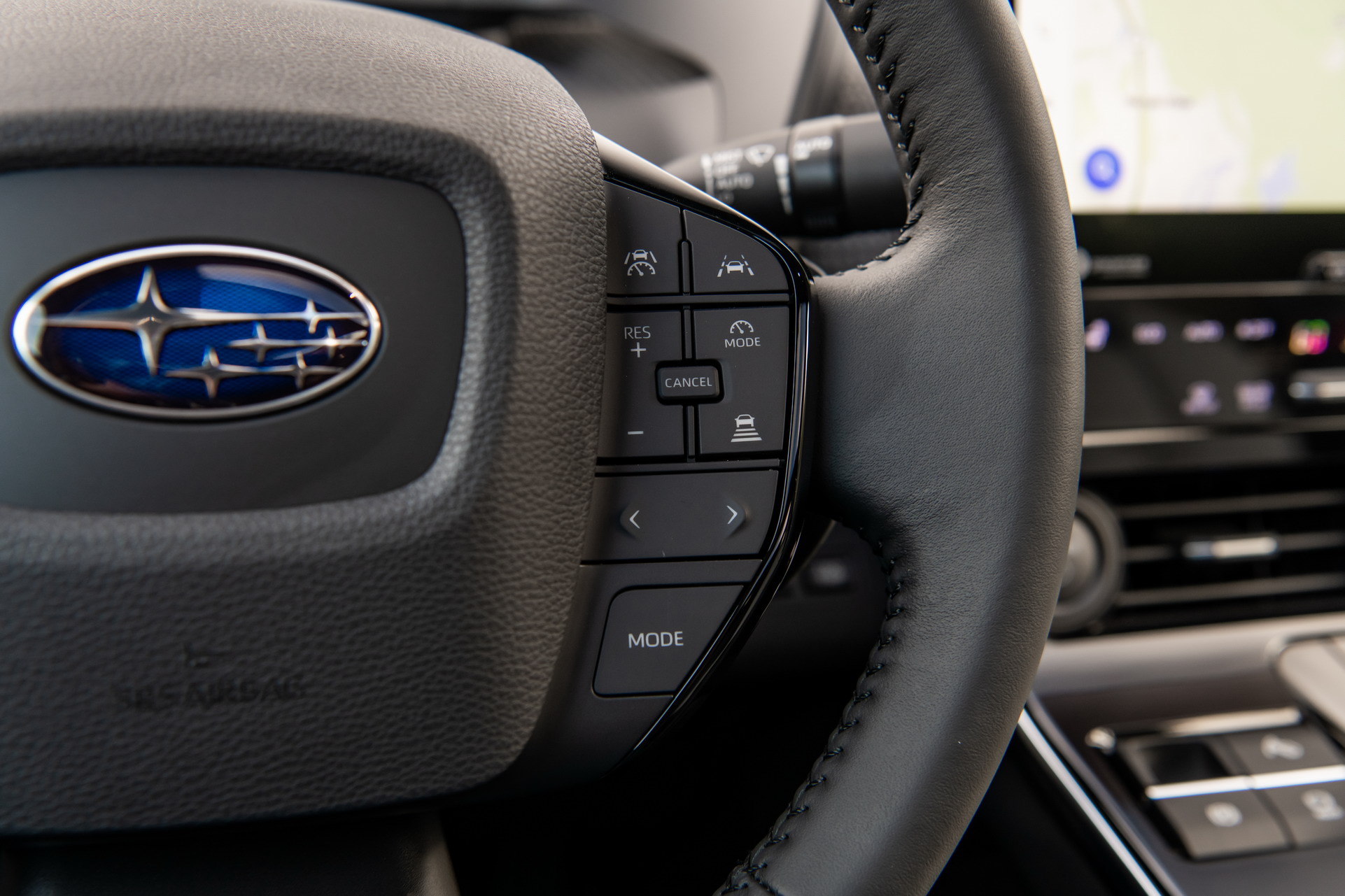 Download 2023 Subaru Solterra - Interior, Steering Wheel HD Wallpaper 1922x1281 #99
