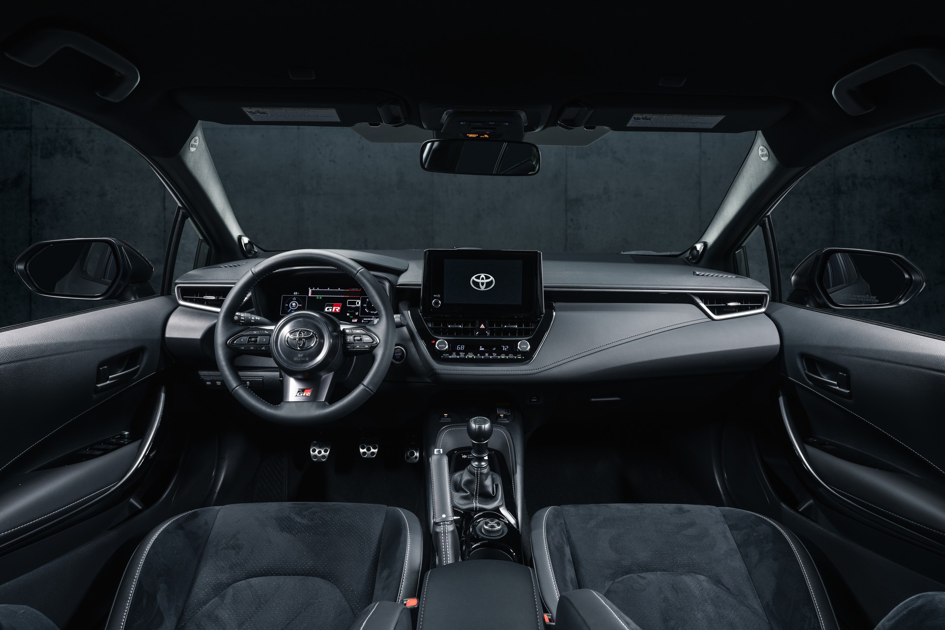 Download 2023 Toyota GR Corolla - Interior, Cockpit HD Wallpaper 1920x1280 #19