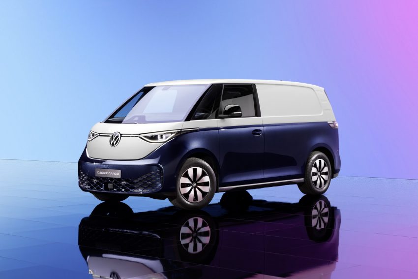 2023 Volkswagen ID. Buzz Cargo - Front Three-Quarter Wallpaper 850x567 #1