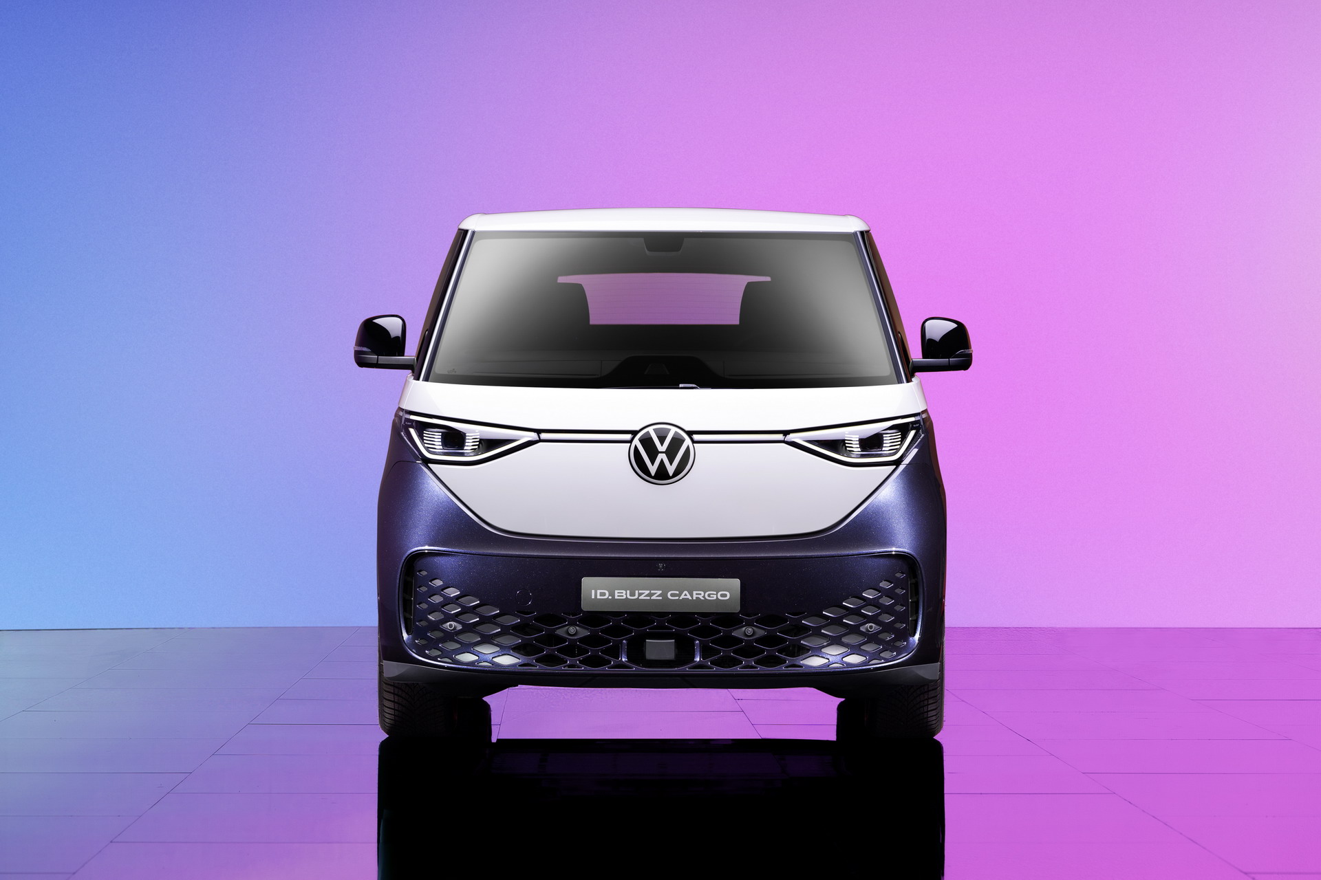 Download 2023 Volkswagen ID. Buzz Cargo - Front HD Wallpaper 1920x1280 #2