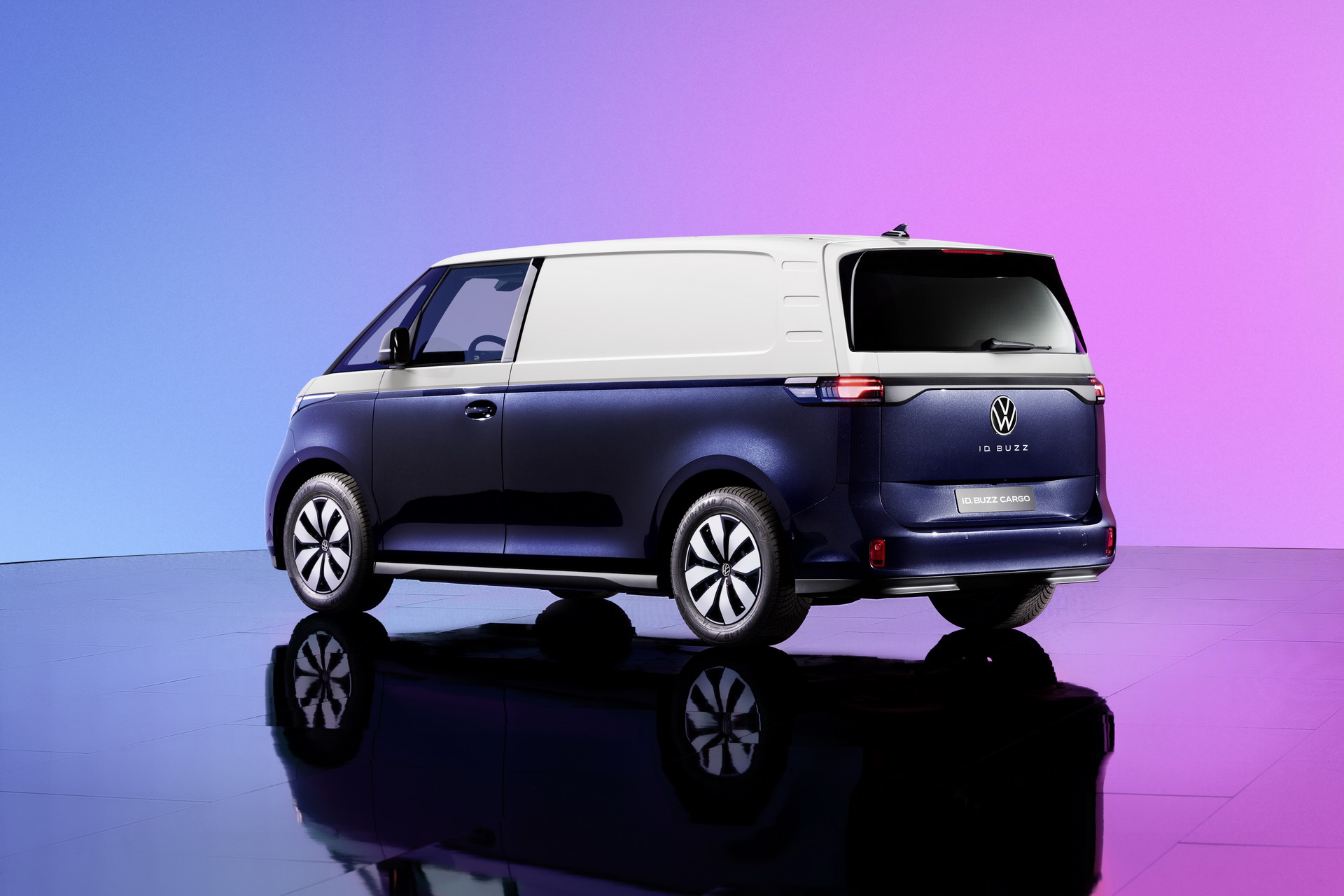 Download 2023 Volkswagen ID. Buzz Cargo - Rear Three-Quarter HD Wallpaper 1920x1280 #3