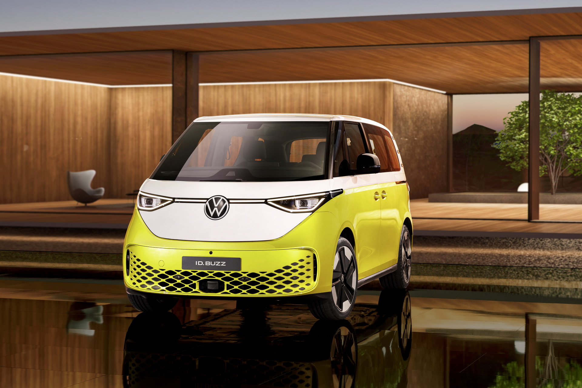 Download 2023 Volkswagen ID. Buzz - Front HD Wallpaper 1920x1280 #2