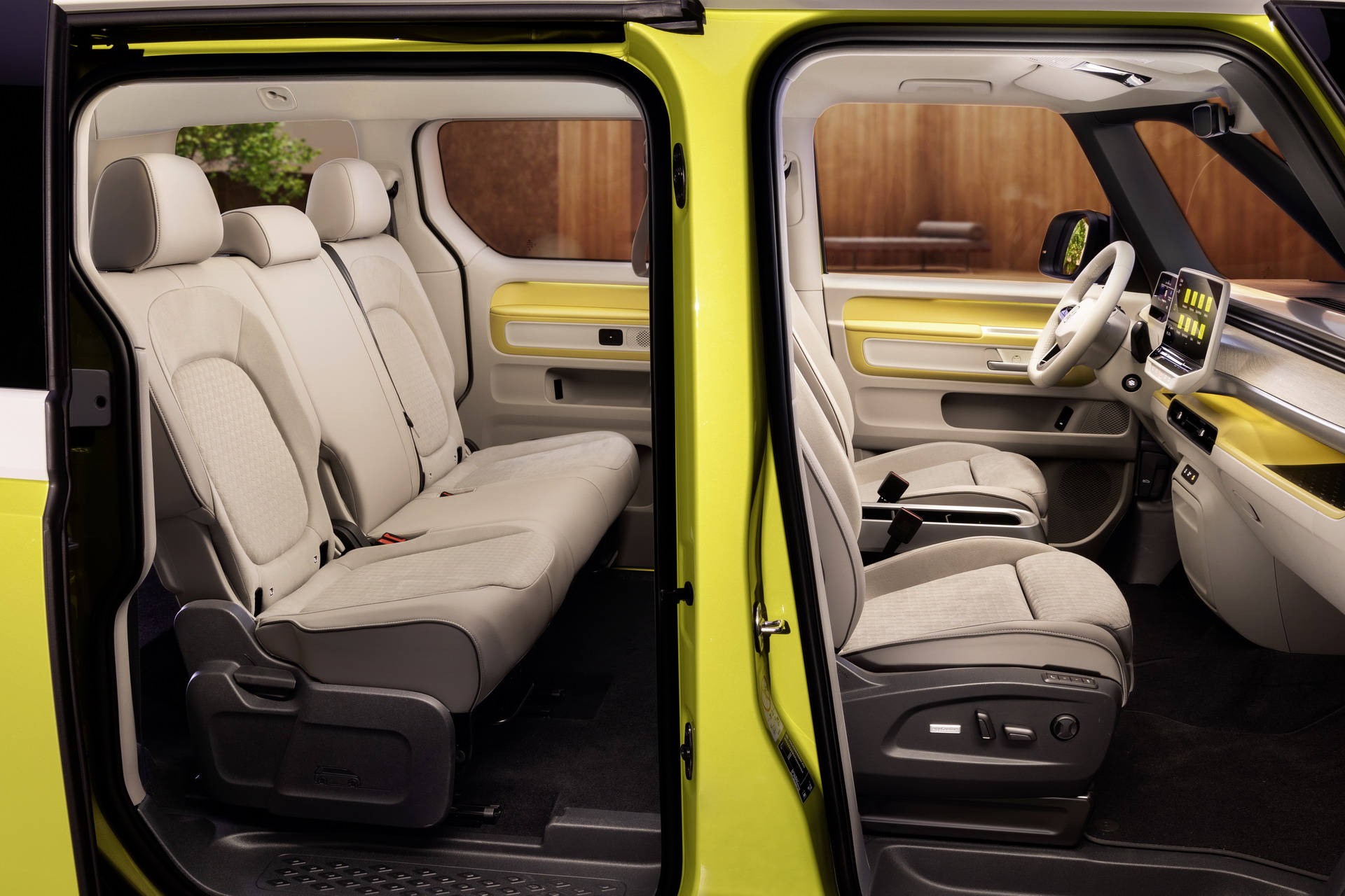 Download 2023 Volkswagen ID. Buzz - Interior, Seats HD Wallpaper 1920x1280 #11