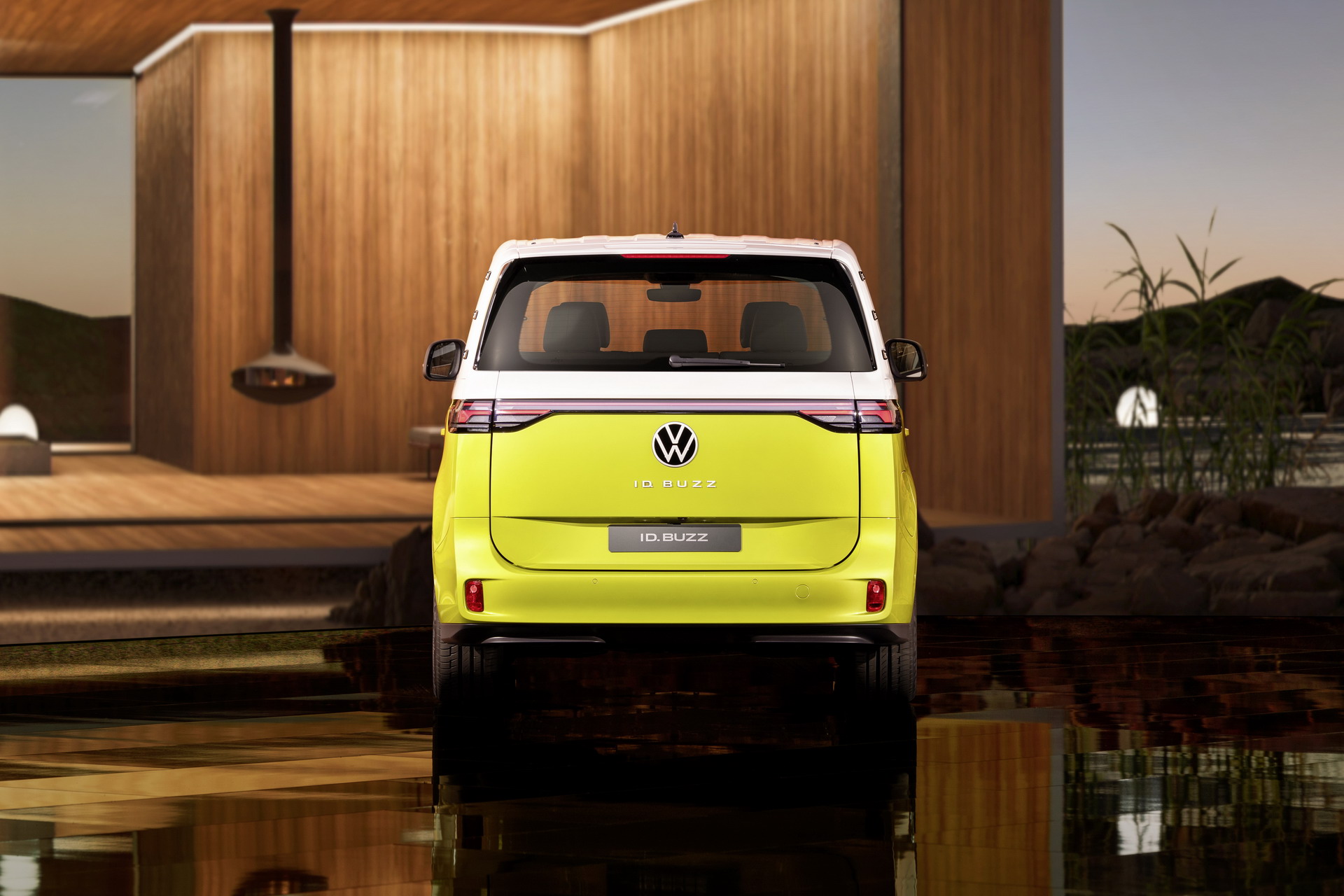 Download 2023 Volkswagen ID. Buzz - Rear HD Wallpaper 1920x1280 #5