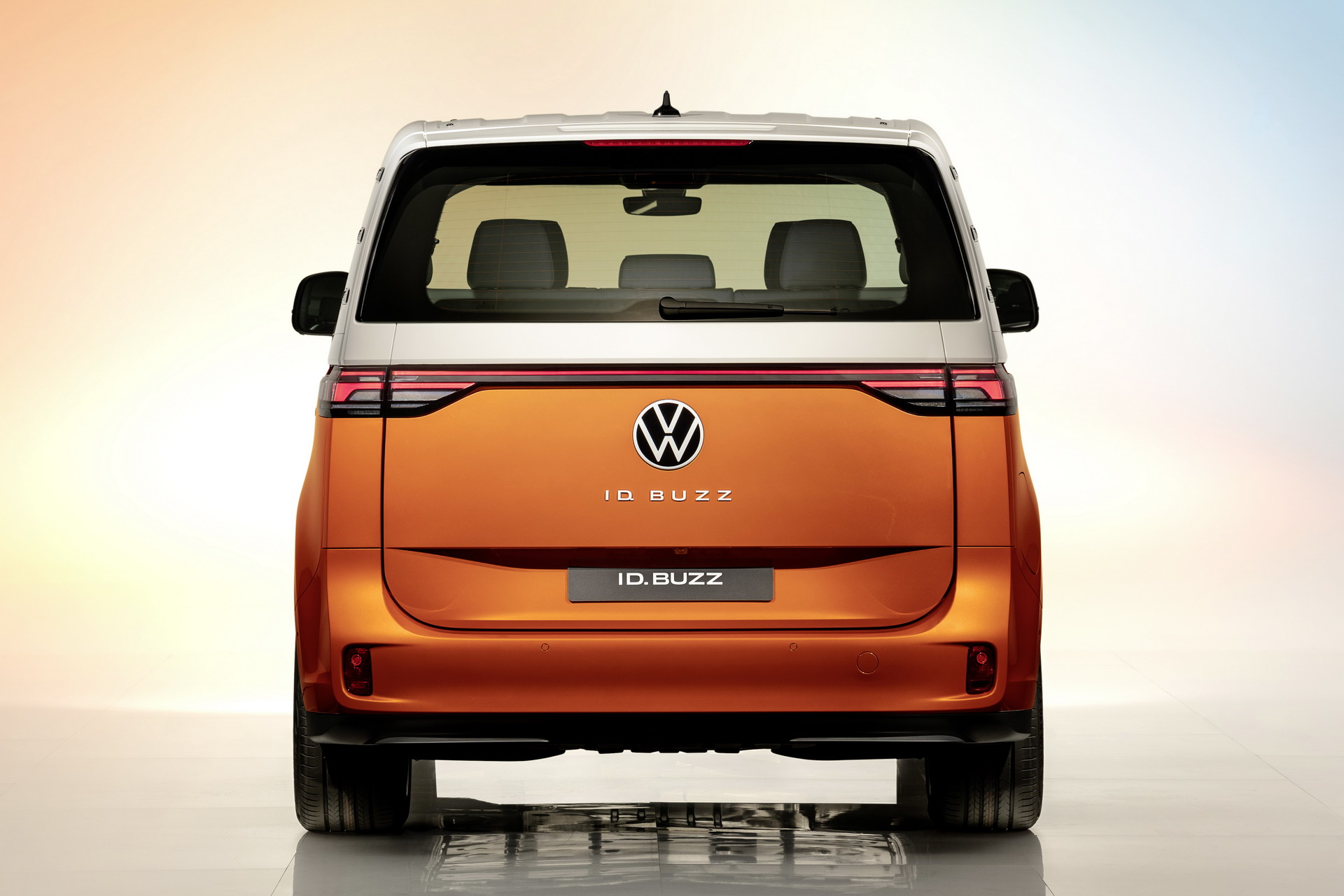 Download 2023 Volkswagen ID. Buzz - Rear HD Wallpaper 1920x1280 #19