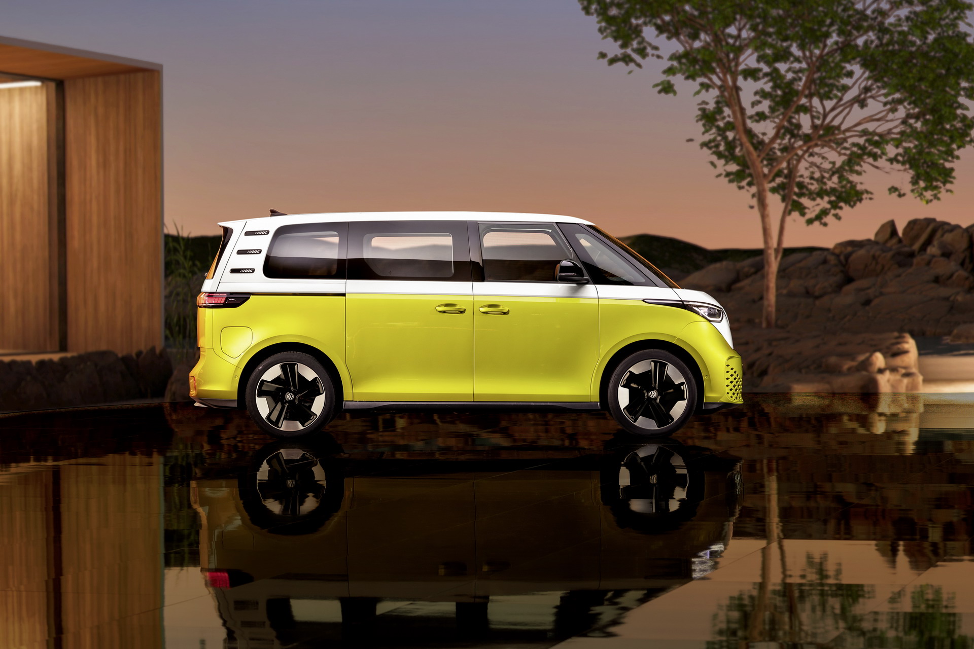 Download 2023 Volkswagen ID. Buzz - Side HD Wallpaper 1920x1280 #6