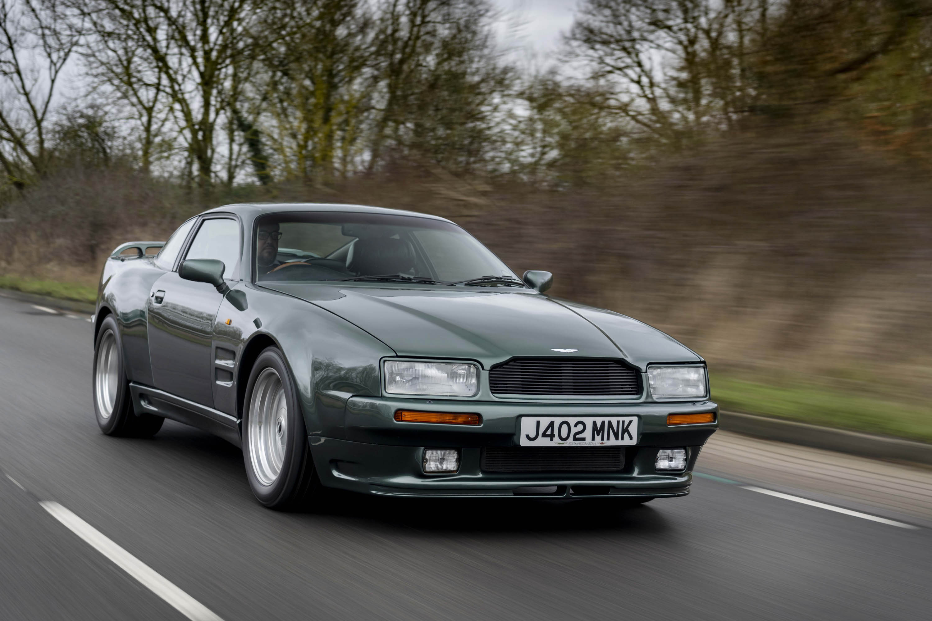 Download 1992 Aston Martin Virage 6.3 - Front HD Wallpaper 3000x2000 #1