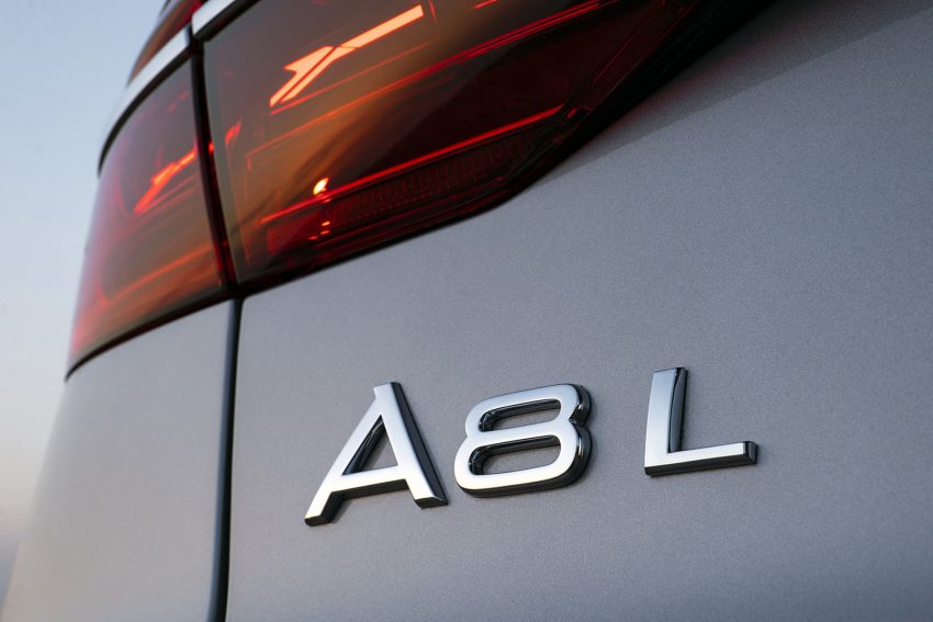 2022 Audi A8 L 60 TFSI e - UK version - Badge Wallpaper 850x567 #34