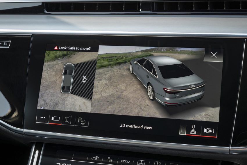 2022 Audi A8 L 60 TFSI e - UK version - Central Console Wallpaper 850x567 #40