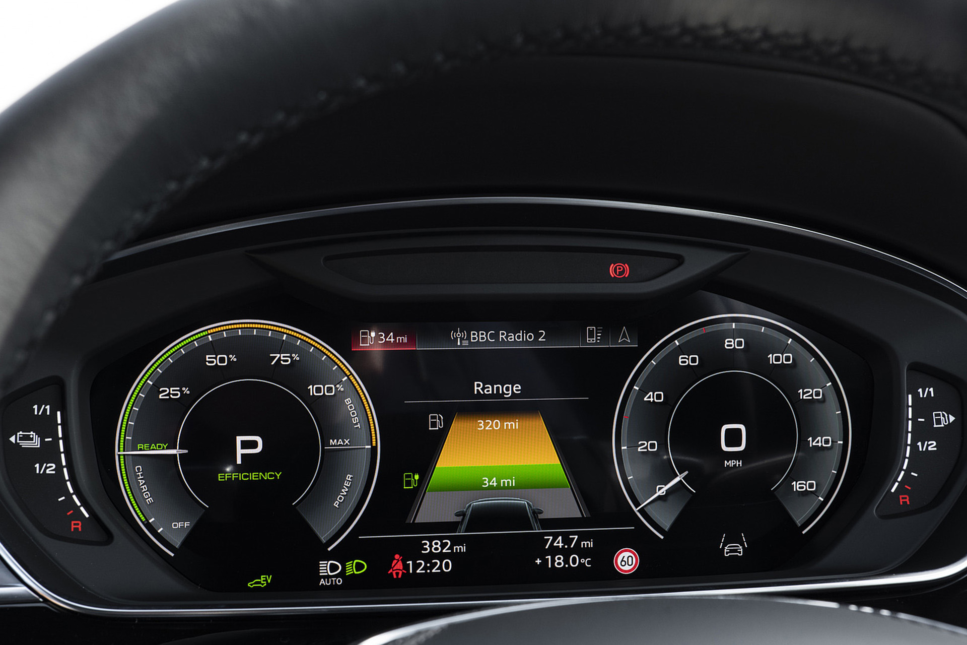 Download 2022 Audi A8 L 60 TFSI e - UK version - Digital Instrument Cluster HD Wallpaper 1920x1280 #41