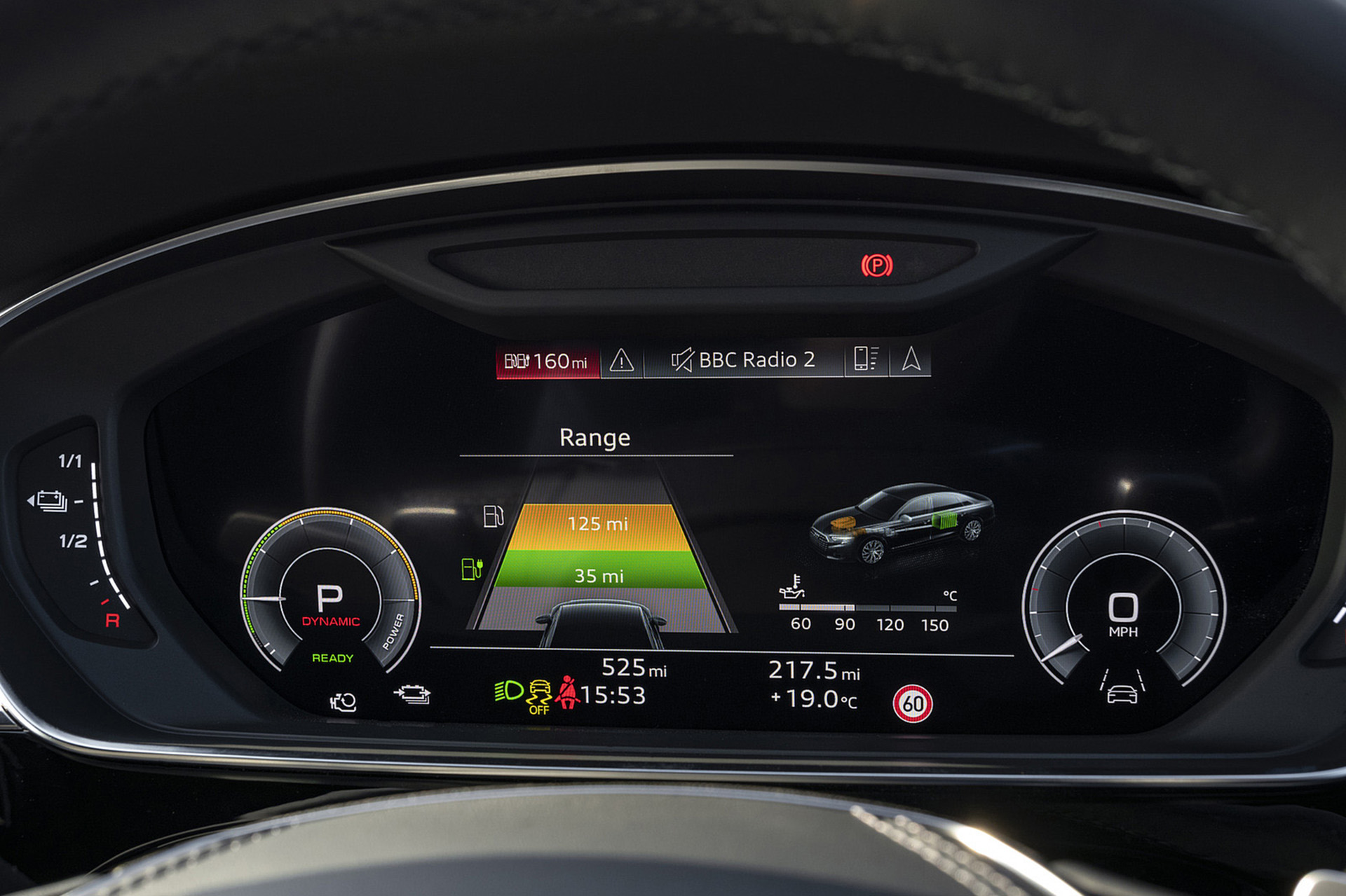 Download 2022 Audi A8 L 60 TFSI e - UK version - Digital Instrument Cluster HD Wallpaper 1920x1279 #42