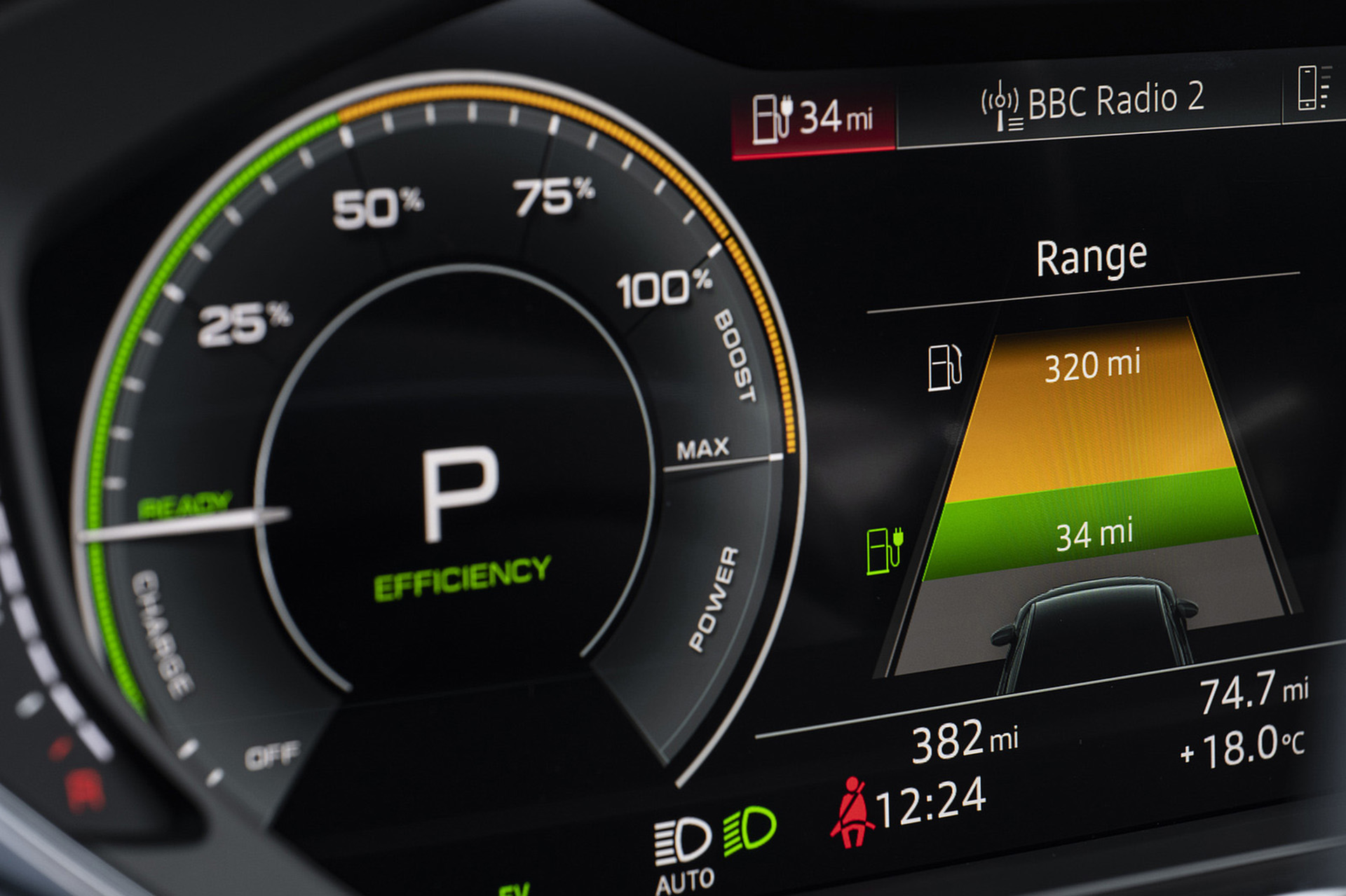 Download 2022 Audi A8 L 60 TFSI e - UK version - Digital Instrument Cluster HD Wallpaper 1920x1279 #44