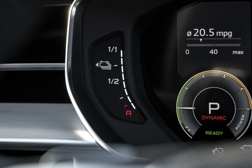 2022 Audi A8 L 60 TFSI e - UK version - Digital Instrument Cluster Wallpaper 850x566 #46