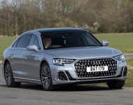 2022 Audi A8 L 60 TFSI e - UK version - Front Three-Quarter Wallpaper 190x150