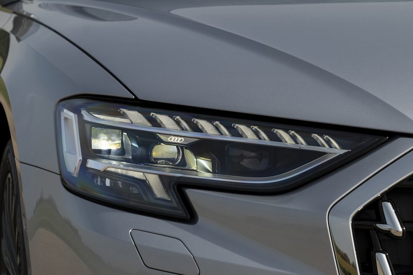 2022 Audi A8 L 60 TFSI e - UK version - Headlight Wallpaper 850x566 #30