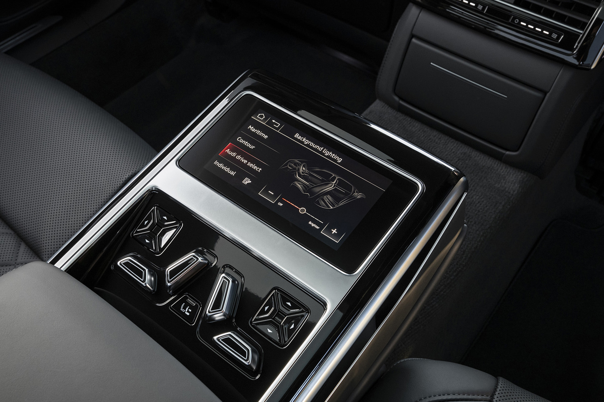 Download 2022 Audi A8 L 60 TFSI e - UK version - Interior, Detail HD Wallpaper 1920x1280 #63
