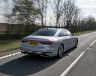 2022 Audi A8 L 60 TFSI e - UK version - Rear Three-Quarter Wallpaper 190x150