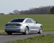2022 Audi A8 L 60 TFSI e - UK version - Rear Three-Quarter Wallpaper 190x150
