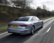 2022 Audi A8 L 60 TFSI e - UK version - Rear Three-Quarter Wallpaper 190x150