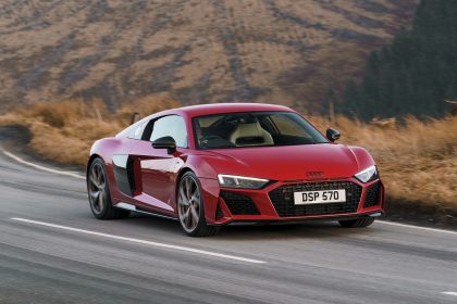Download 2022 Audi R8 Coupé V10 Performance RWD - UK version HD Wallpapers and Backgrounds