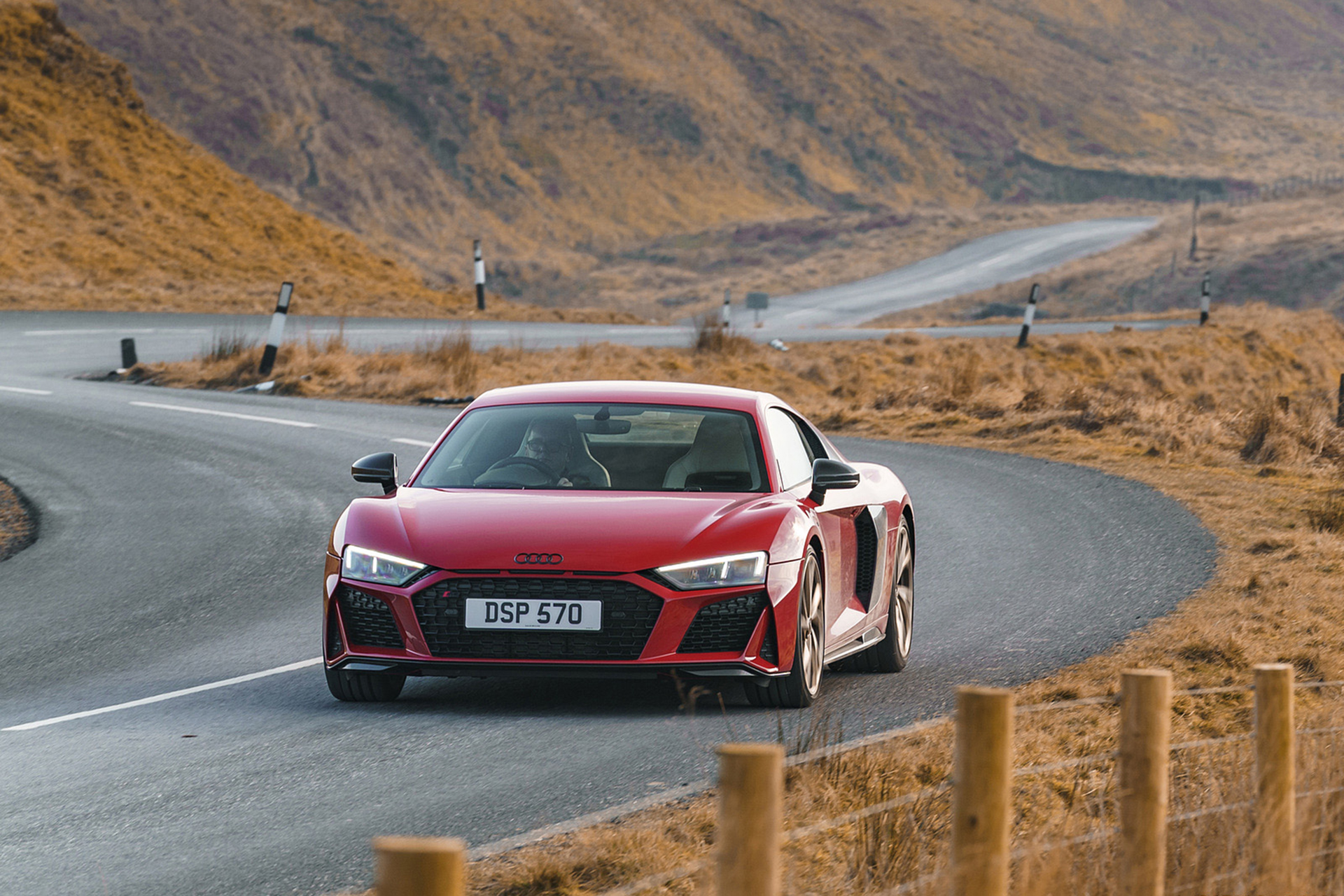 Download 2022 Audi R8 Coupé V10 Performance RWD - UK version - Front HD Wallpaper 1920x1280 #14