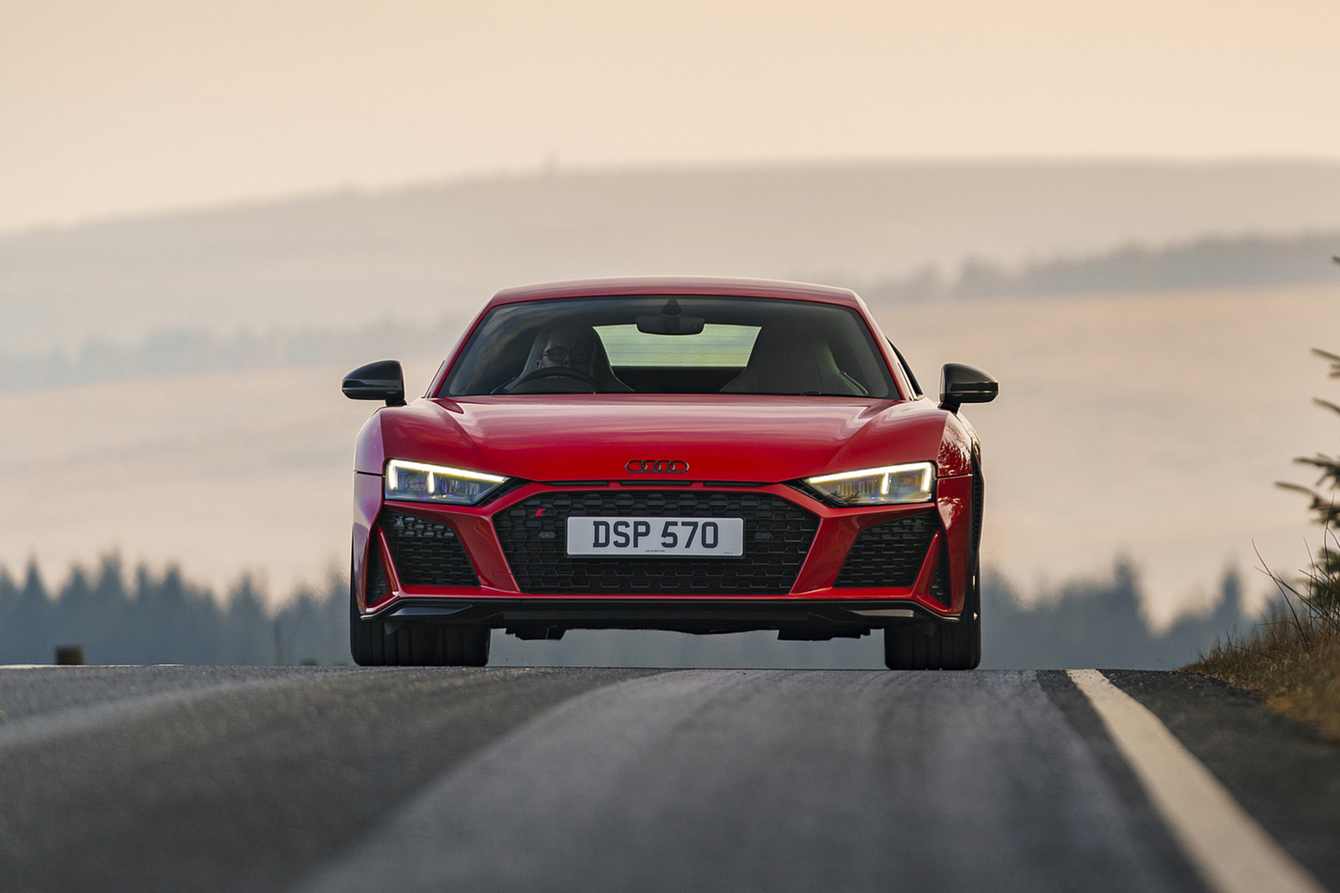 Download 2022 Audi R8 Coupé V10 Performance RWD - UK version - Front HD Wallpaper 1920x1279 #15