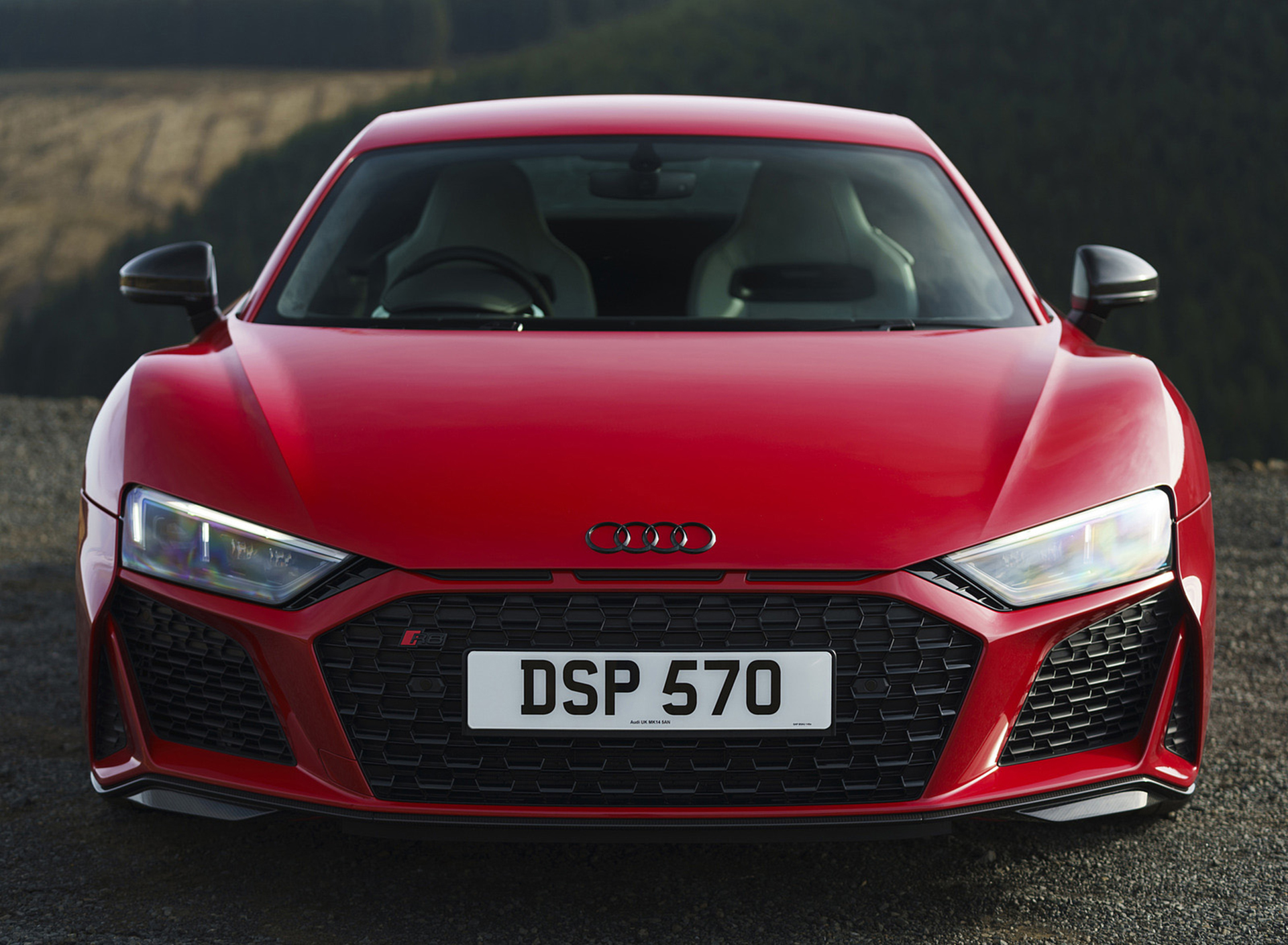 Download 2022 Audi R8 Coupé V10 Performance RWD - UK version - Front HD Wallpaper 1920x1409 #61