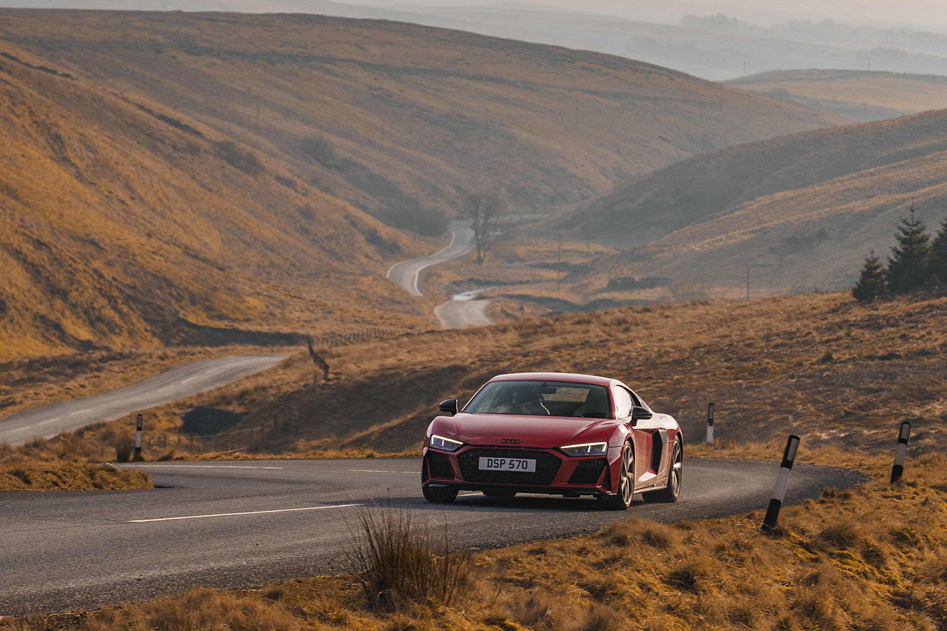 Download 2022 Audi R8 Coupé V10 Performance RWD - UK version - Front HD Wallpaper 1920x1280 #16